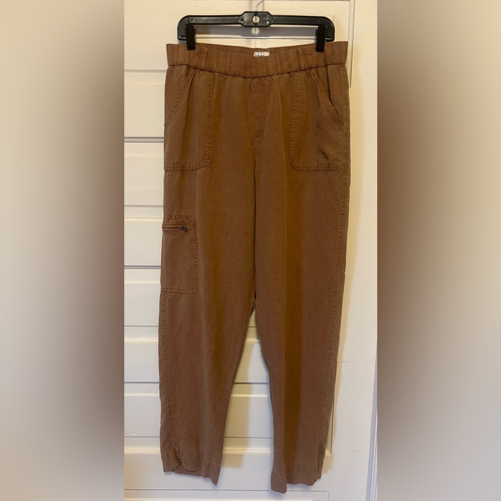 NICOLE MILLER LINEN PANTS